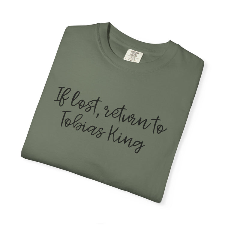 If Lost Return To Tobias King Premium Short Sleeve T-Shirt