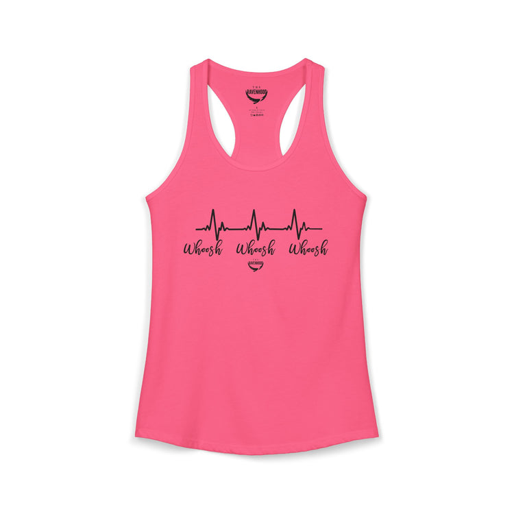 Whoosh Whoosh Whoosh Racerback Tank Top