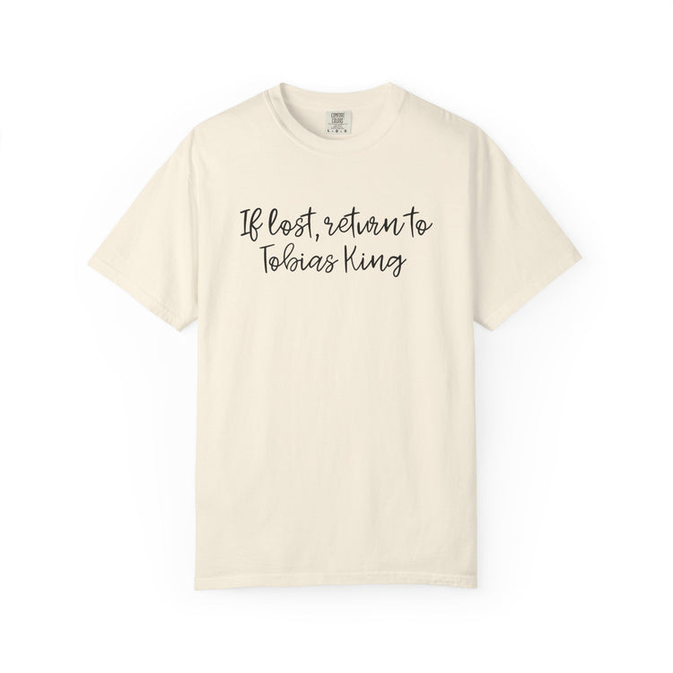 If Lost Return To Tobias King Premium Short Sleeve T-Shirt