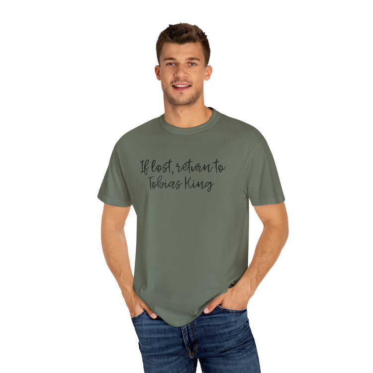 If Lost Return To Tobias King Premium Short Sleeve T-Shirt