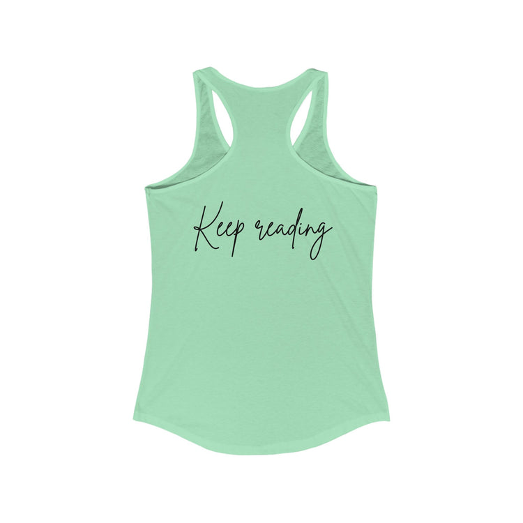 Team Dom Racerback Tank Top Front/Back Design