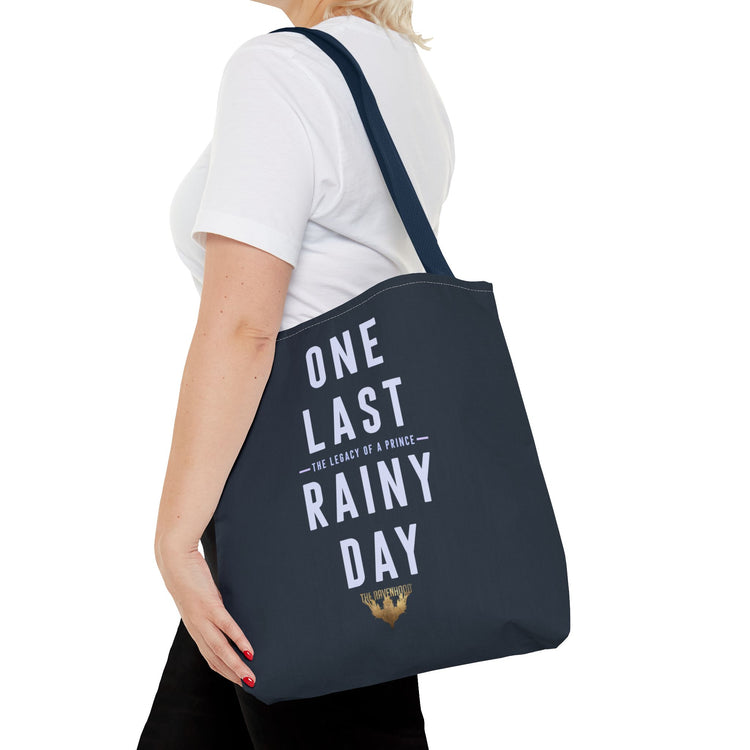 One Last Rainy Day Tote Bag Front and Back Design