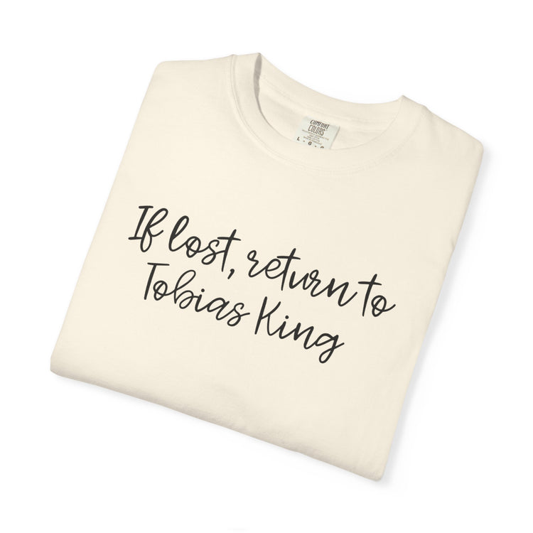If Lost Return To Tobias King Premium Short Sleeve T-Shirt