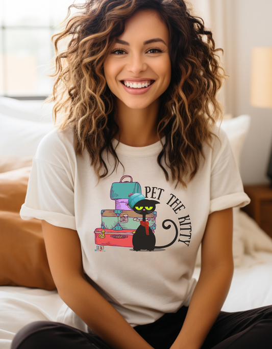 Pet the Kitty Premium Unisex Short Sleeve T-Shirt