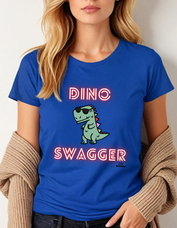 Dino Swagger Ladies Boyfriend T-Shirt