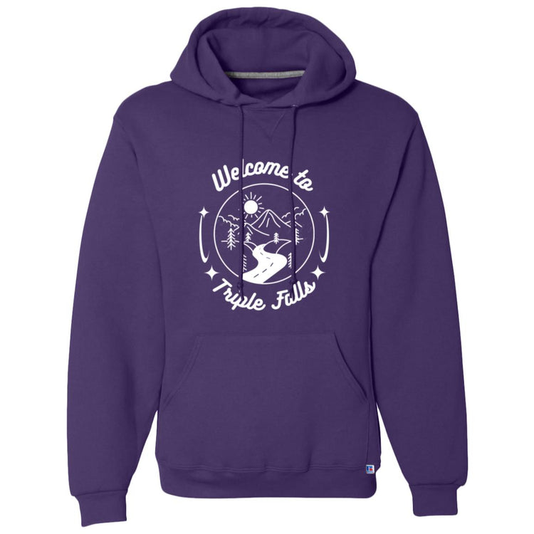 Welcome to Triple Falls Dri-Power Fleece Pullover Hoodie