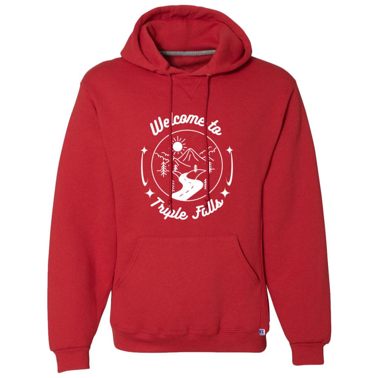 Welcome to Triple Falls Dri-Power Fleece Pullover Hoodie