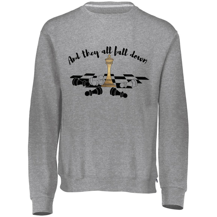 And they all fall down "Ravenhood"  Dri-Power Fleece Crewneck Sweatshirt