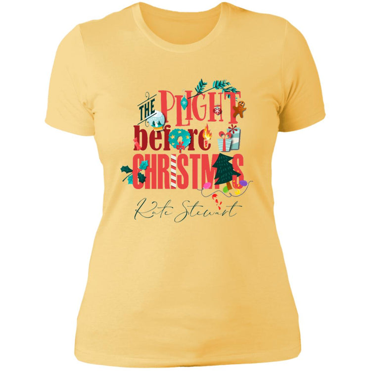 The Plight Before Christmas Ladies' Boyfriend T-Shirt