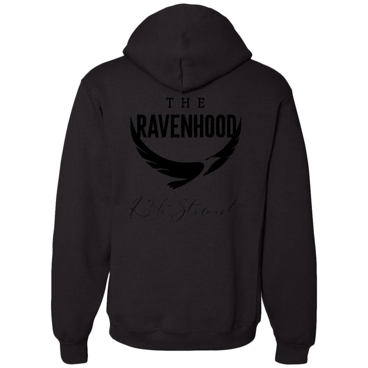 One Last Rainy Day/ The Ravenhood Front & Back Dri-Power Fleece Pullover Hoodie