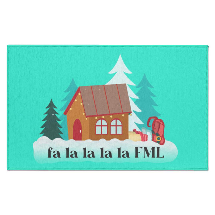 fa la la la la FML Indoor Doormat