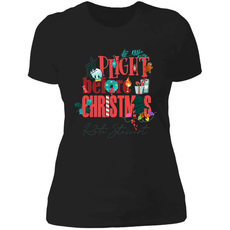 The Plight Before Christmas Ladies' Boyfriend T-Shirt