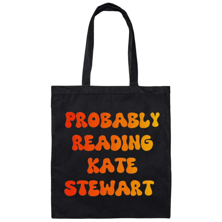 Probably Reading KS Canvas Tote Bag