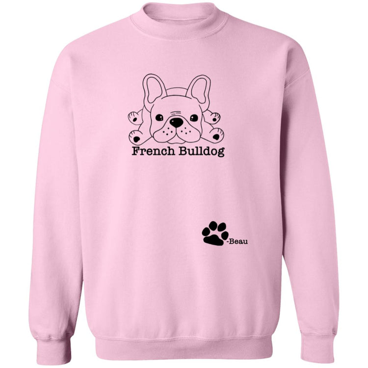French Bulldog - Beau Crewneck Pullover Sweatshirt
