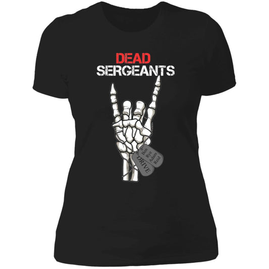 Dead Sergeants Band Tee Ladies' Boyfriend T-Shirt