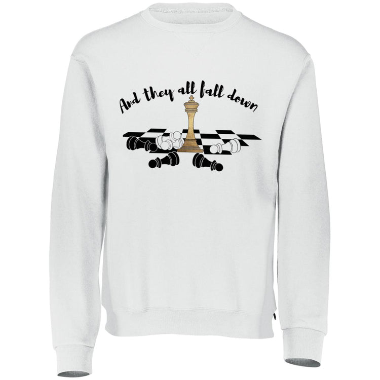 And they all fall down "Ravenhood"  Dri-Power Fleece Crewneck Sweatshirt