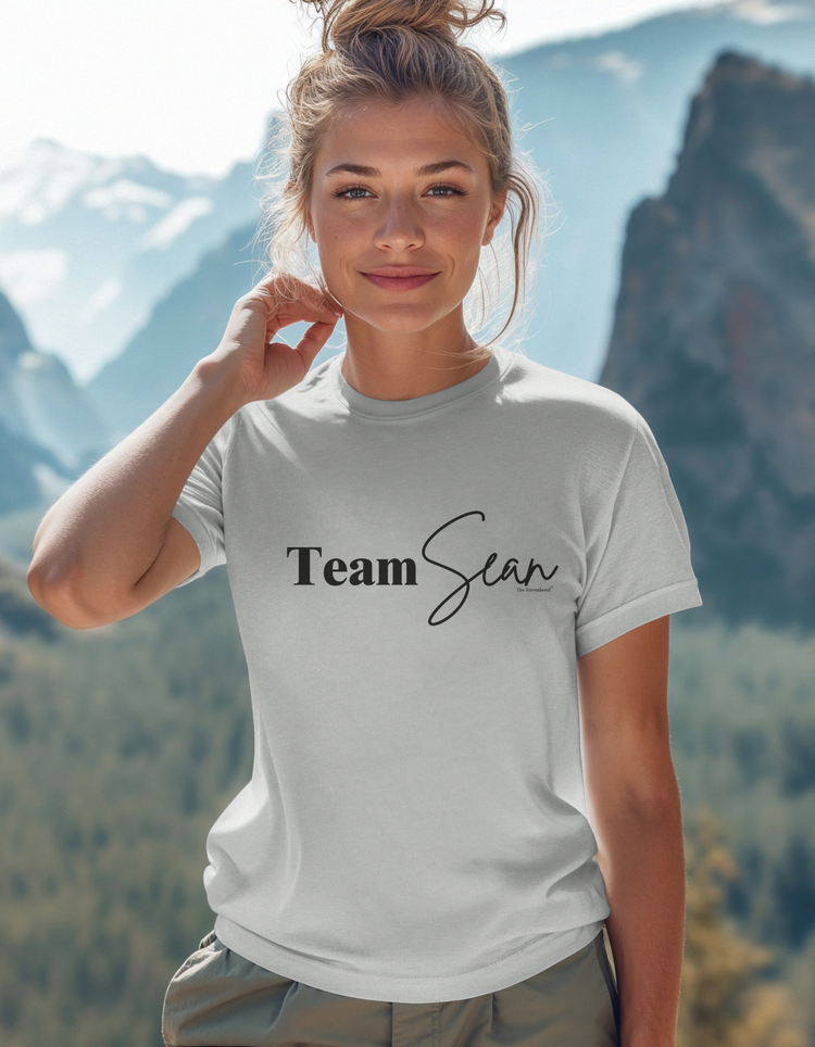 Team Sean Premium Short Sleeve Shirt Front & Back