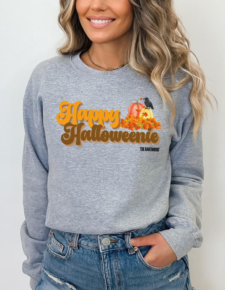 Happy Halloweenie The Ravenhood® Premium Sweatshirt