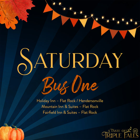 A Taste of Triple Falls: Bus #1