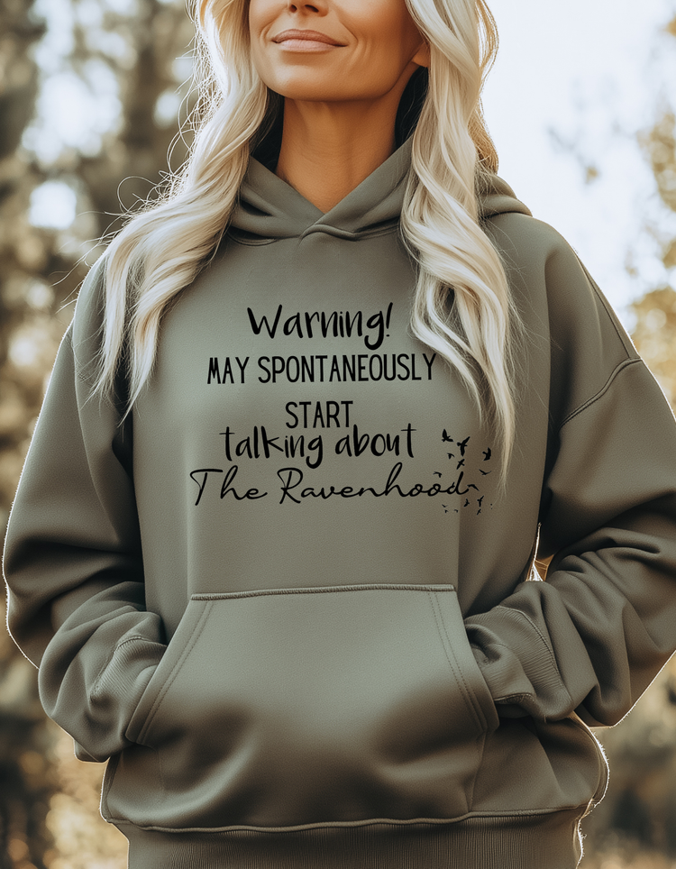 Warning May Start Premium Hoodie