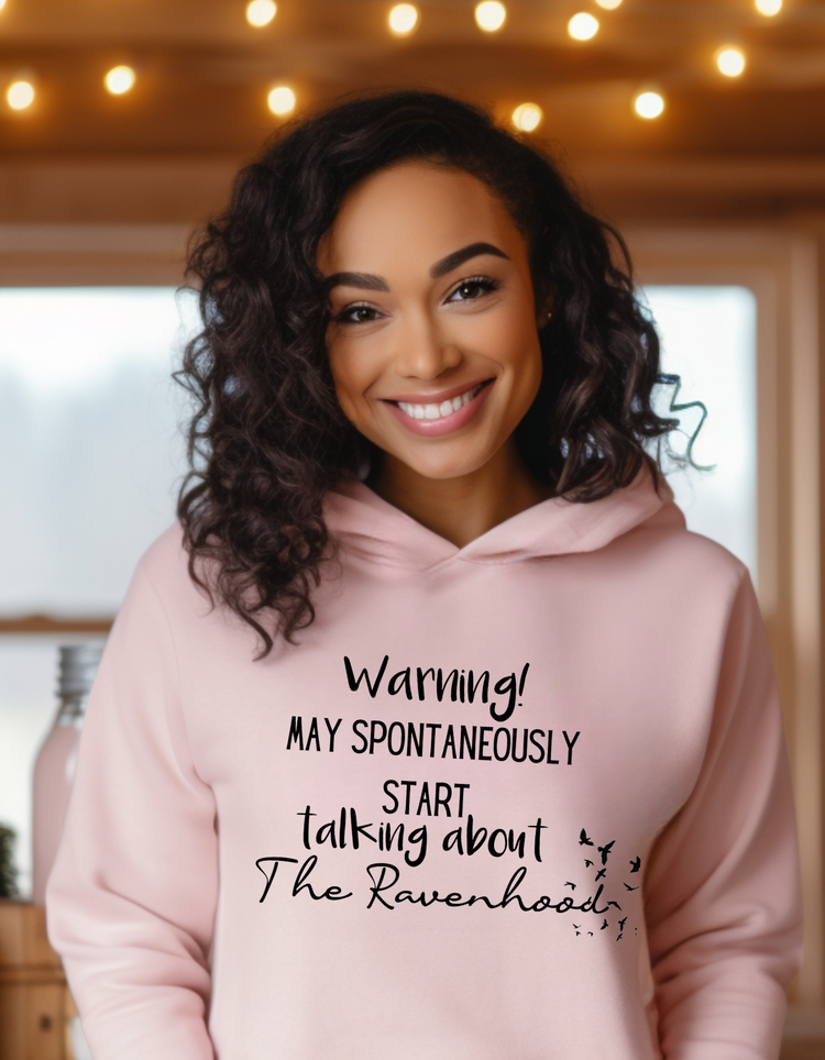 Warning May Start Premium Hoodie