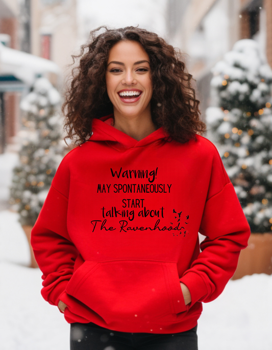 Warning May Start Premium Hoodie