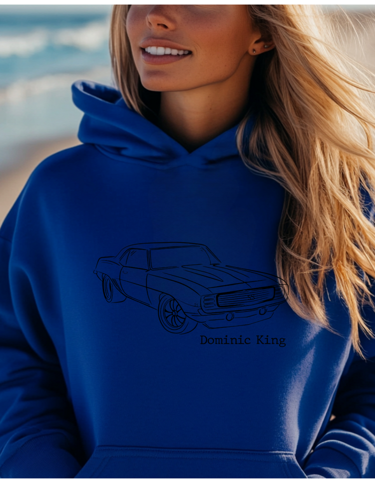Dom's Car The Ravenhood® Front/Back Hoodie