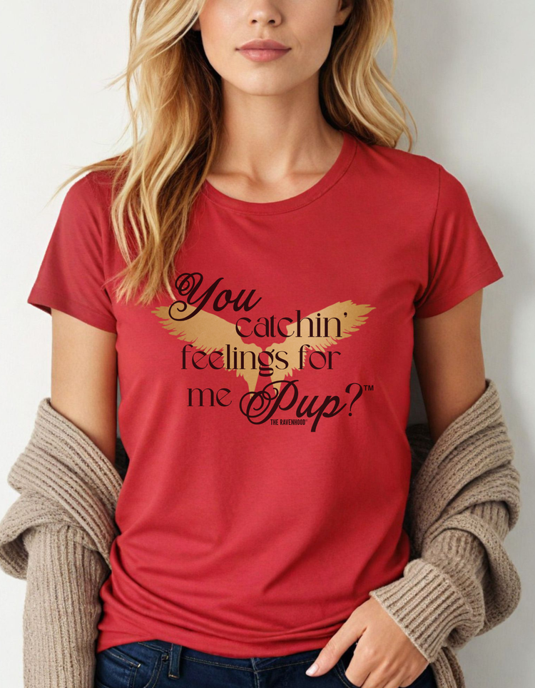 You Catchin' Feelings For Me Pup?™ Women's Softstyle Tee