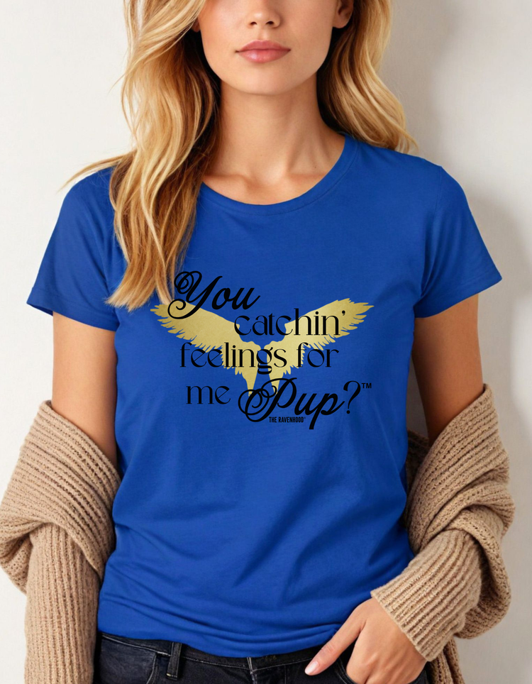 You Catchin' Feelings For Me Pup?™ Women's Softstyle Tee