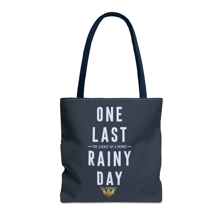 One Last Rainy Day Tote Bag Front and Back Design