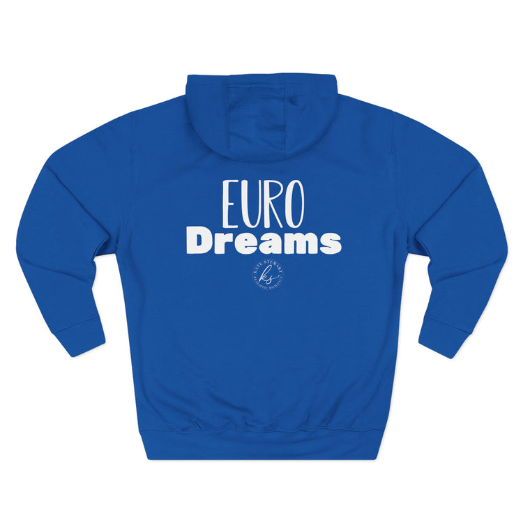 Get on your knees / Euro Dreams Front & Back Pullover Hoodie