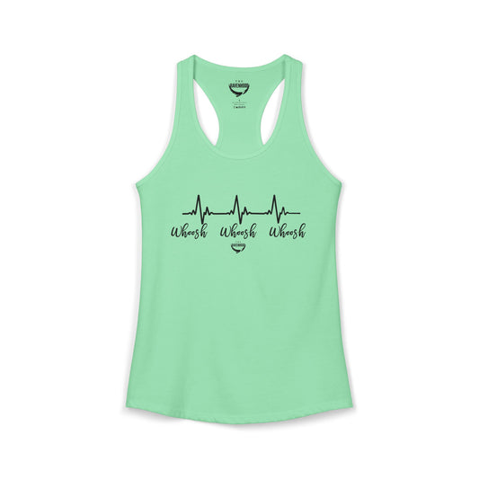 Whoosh Whoosh Whoosh Racerback Tank Top