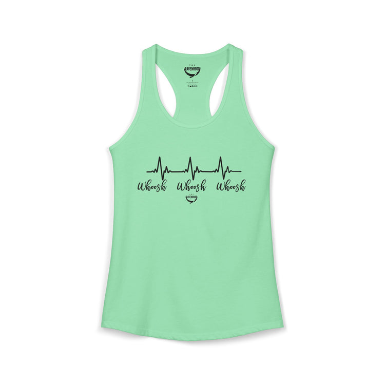 Whoosh Whoosh Whoosh Racerback Tank Top
