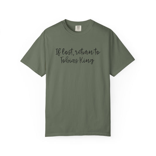 If Lost Return To Tobias King Premium Short Sleeve T-Shirt