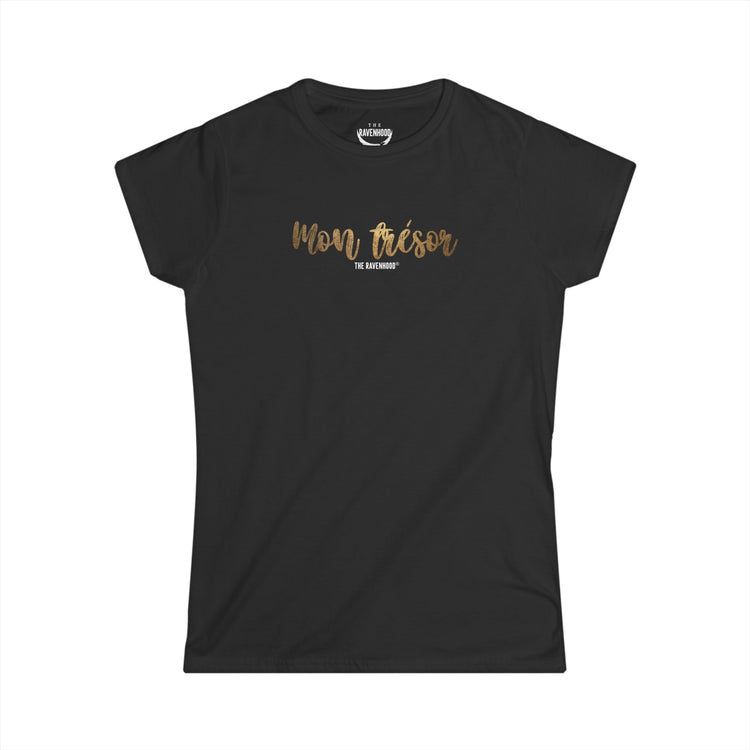 Mon Tresor Ladies Fitted Premium Short Sleeve Shirt