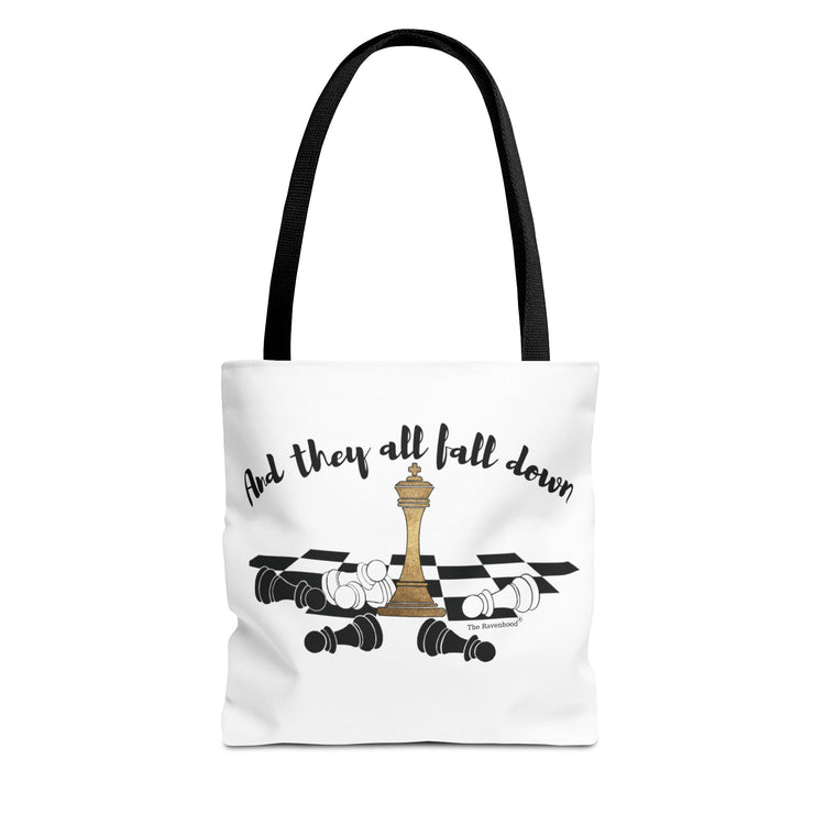 And They All Fall Down Large Tote