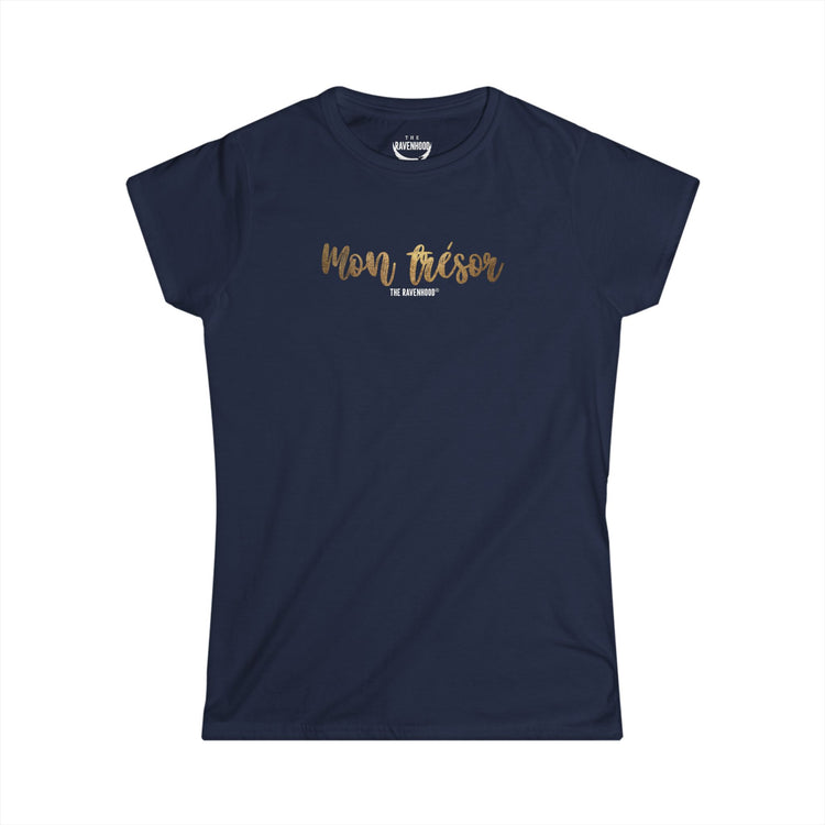 Mon Tresor Ladies Fitted Premium Short Sleeve Shirt