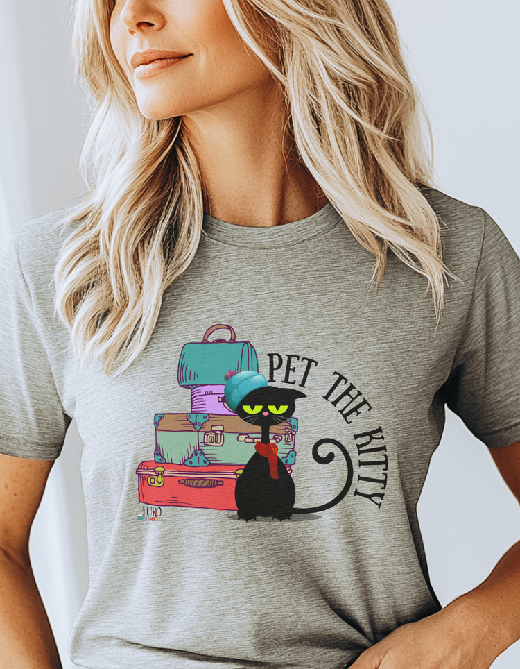 Pet the Kitty Premium Unisex Short Sleeve T-Shirt