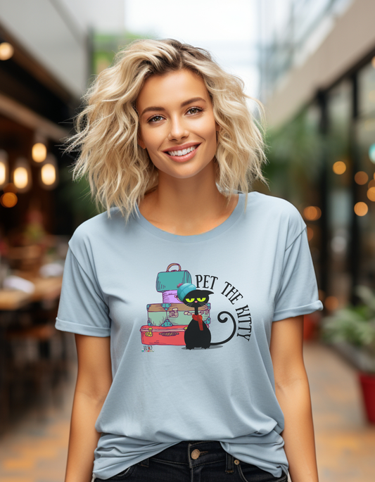 Pet the Kitty Premium Unisex Short Sleeve T-Shirt