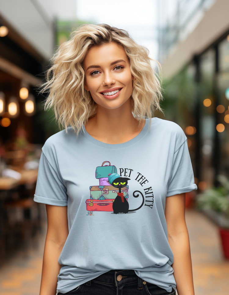 Pet the Kitty Premium Unisex Short Sleeve T-Shirt