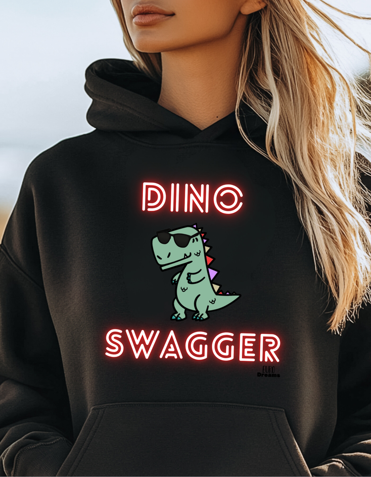 Dino Swagger Premium Pullover Hoodie