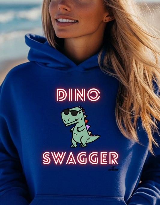 Dino Swagger Premium Pullover Hoodie