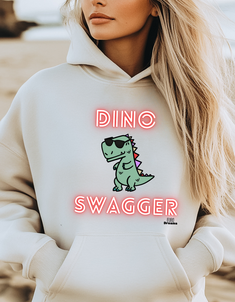 Dino Swagger Premium Pullover Hoodie