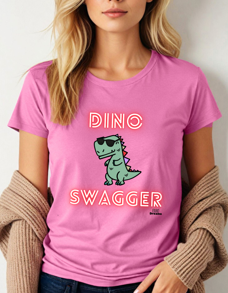Dino Swagger Ladies Boyfriend T-Shirt