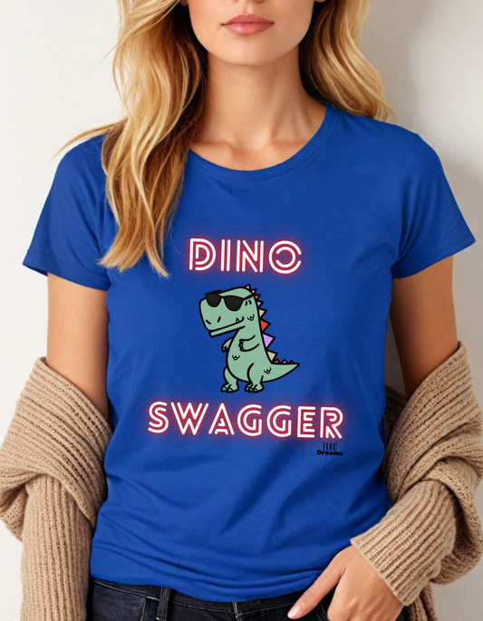 Dino Swagger Ladies Boyfriend T-Shirt