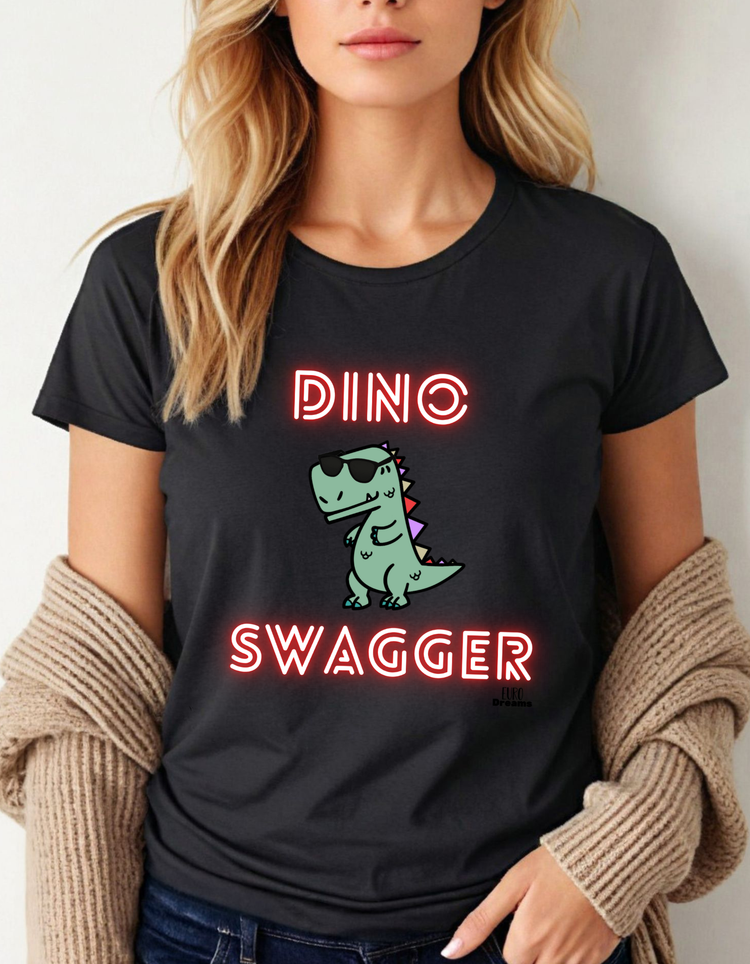 Dino Swagger Ladies Boyfriend T-Shirt
