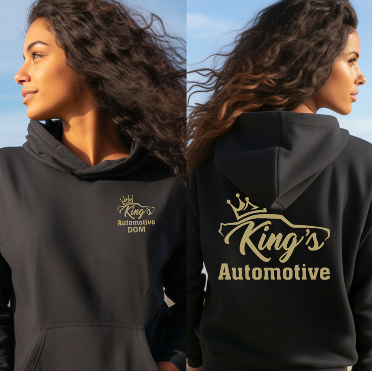 Kings Automotive Pullover Hoodie- DOM