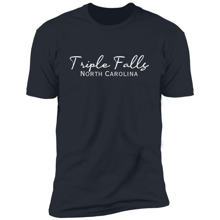 Triple Falls, North Carolina Premium Short Sleeve T-Shirt