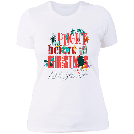The Plight Before Christmas Ladies' Boyfriend T-Shirt