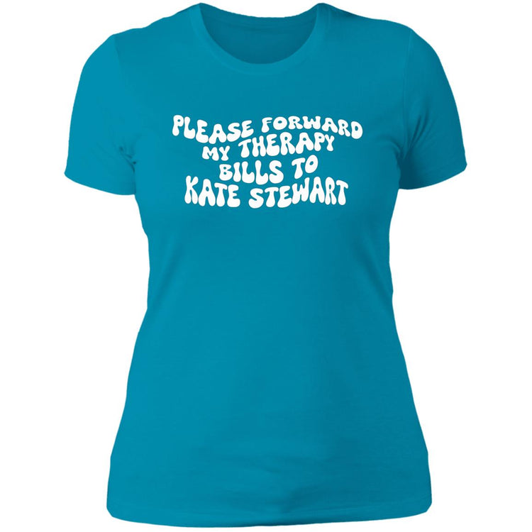 Kate Stewart Therapy Ladies' Boyfriend T-Shirt